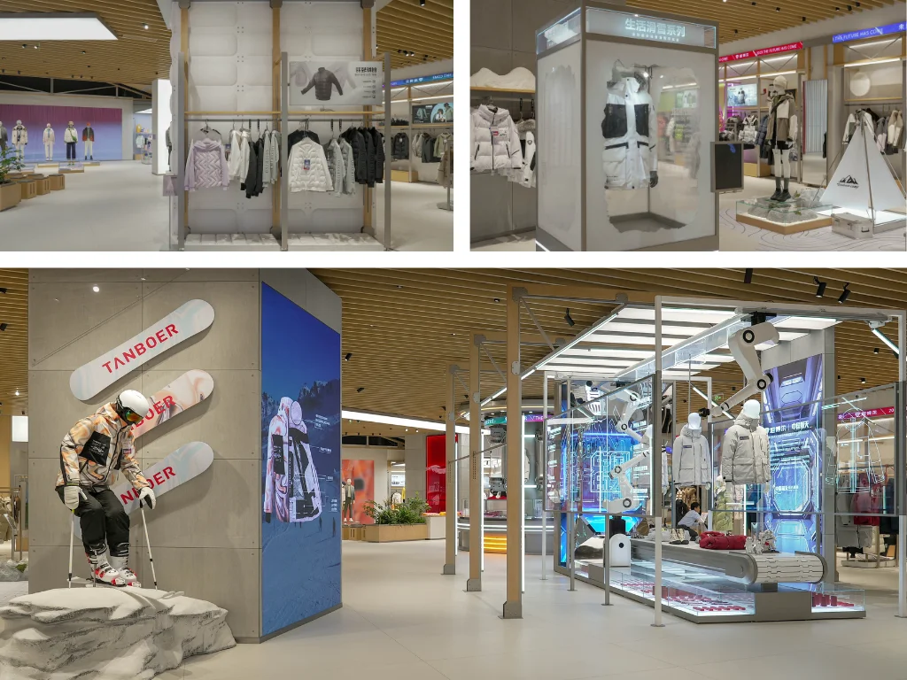 Disposto su una superficie di 900 mq, questo Flagship Store Tanboer nel nuovo polo aziendale a Qingzhou, unisce funzionalit&agrave; e design raffinato per offrire un'esperienza di shopping unica nel suo genere e lo standard di design per la realizzazione dei numerosi negozi sul territorio. (CHN)