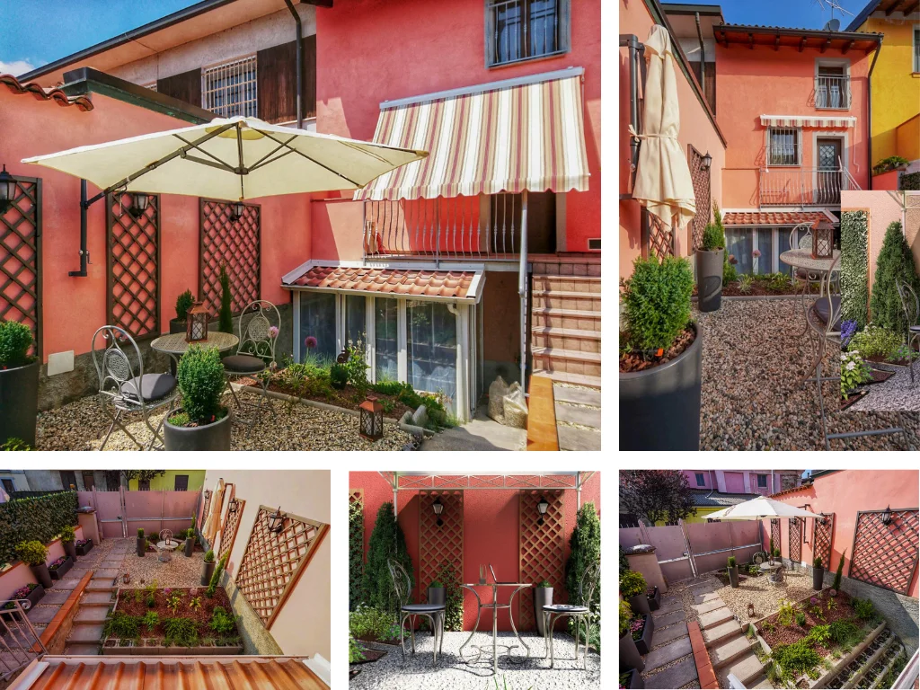 Progettazione e realizzazione di un piccolo giardino privato di ridotte dimensioni ma dalla particolare efficacia, risolvendo problematiche legate alla gestione del poco spazio a disposizione e valorizzando e sottolineando le caratteristiche del luogo. (ITA)